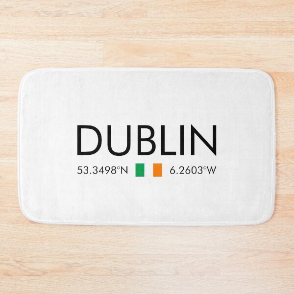 Item preview, Ireland - Dublin City Coordinates designed and sold by n0madd.