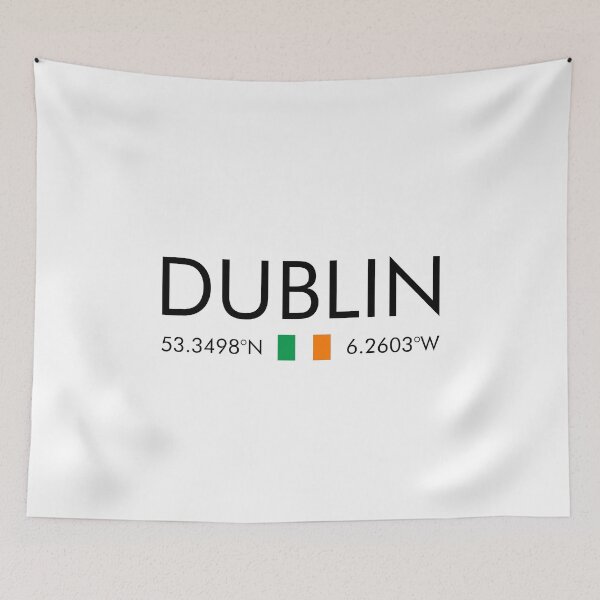 Item preview, Ireland - Dublin City Coordinates designed and sold by n0madd.