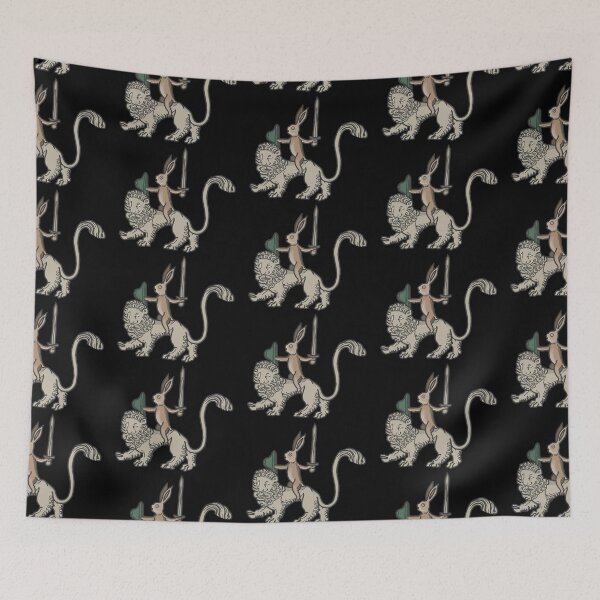 Item preview, The rabbit and the Lion designed and sold by CrowFriend.