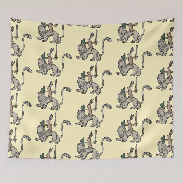 Item preview, The rabbit and the Lion designed and sold by CrowFriend.