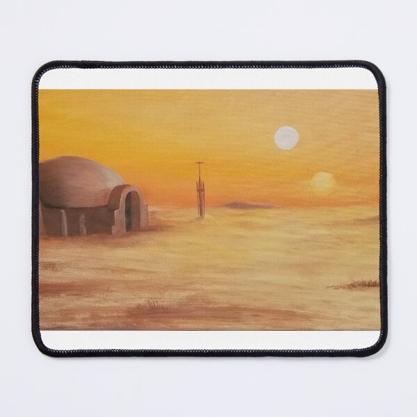 Item preview, Tatooine Landscape - Binary Sunset designed and sold by SchaeferArt.