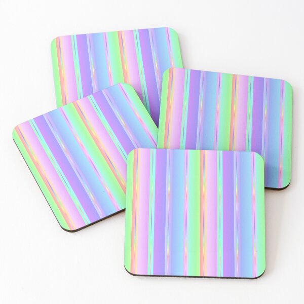 Item preview, Pastel colors striped | pastel colored designed and sold by lausn.