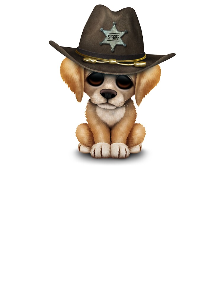 dog sheriff hat