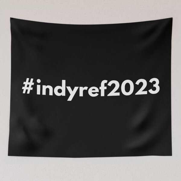 Item preview, Hashtag indyref 2023 Scottish Independence Referendum designed and sold by HashtagZone.