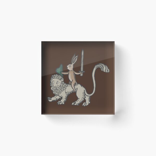 Item preview, The rabbit and the Lion designed and sold by CrowFriend.