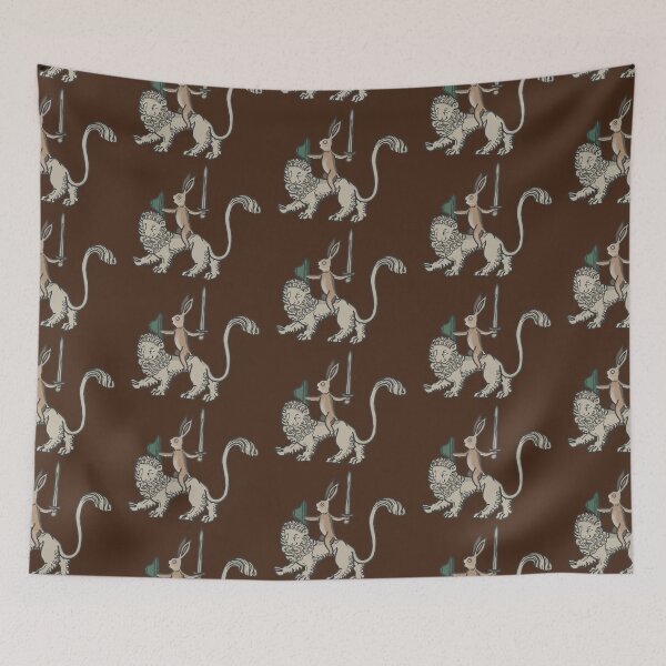 Item preview, The rabbit and the Lion designed and sold by CrowFriend.