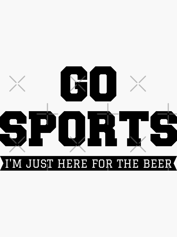 Go Sports!' Sticker | Spreadshirt