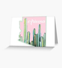 Arizona Cactus State Greeting Card