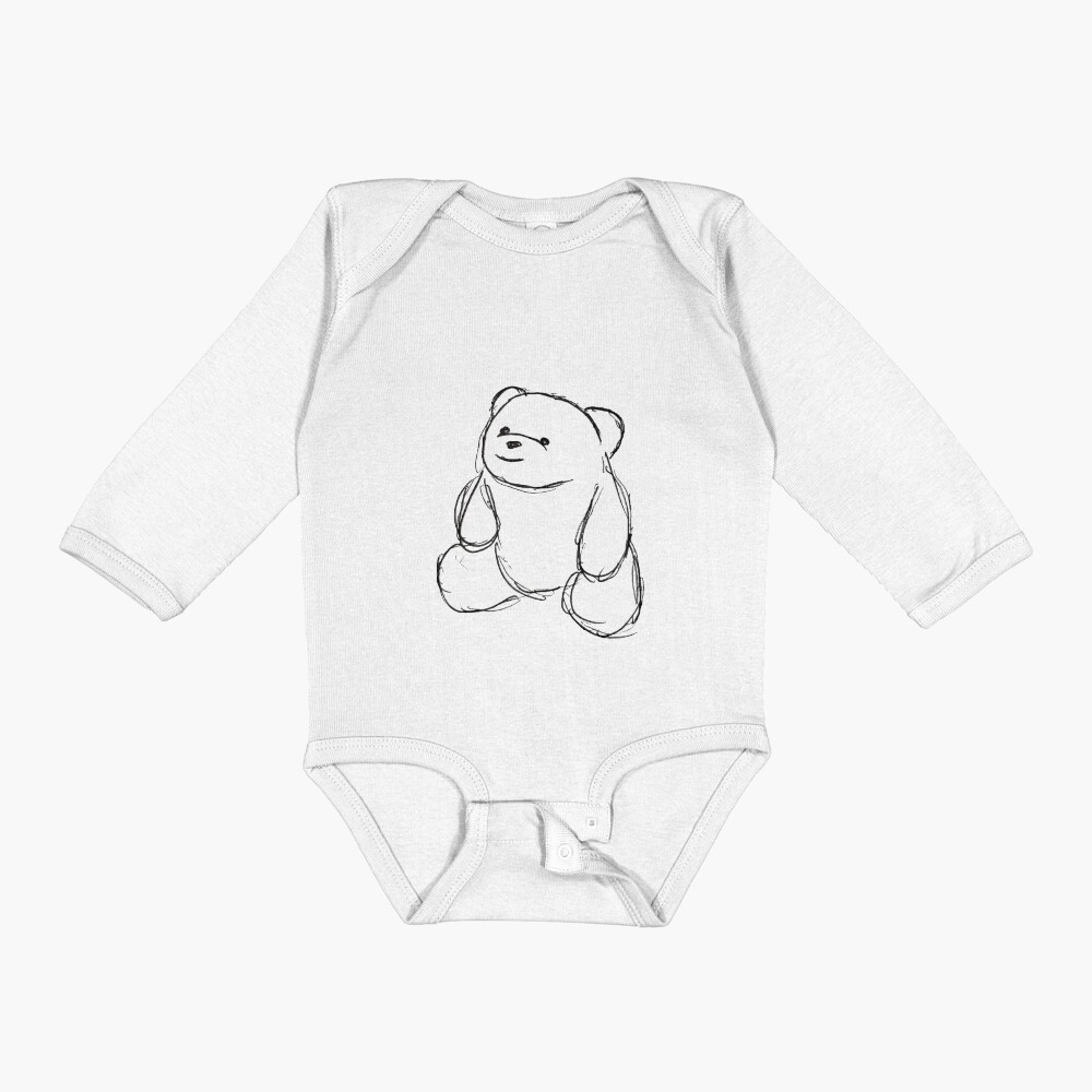 Item preview, Long Sleeve Baby One-Piece designed and sold by SmileyBearArt.