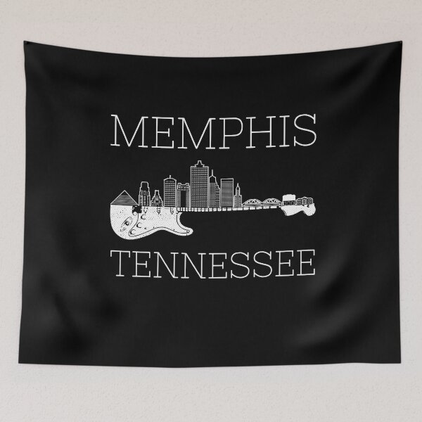 Artikelvorschau, Andenken-Memphis-Gitarren-Musik Tennessee Memphis entworfen und verkauft von DSWShirts.