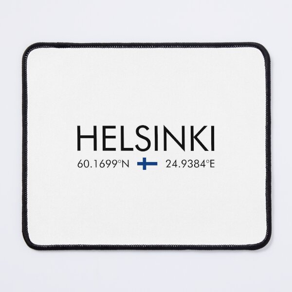 Item preview, Finland - Helsinki City Coordinates designed and sold by n0madd.