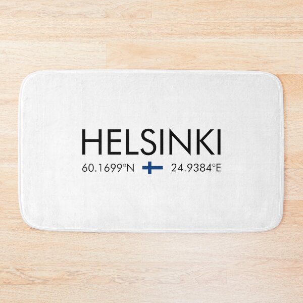 Item preview, Finland - Helsinki City Coordinates designed and sold by n0madd.