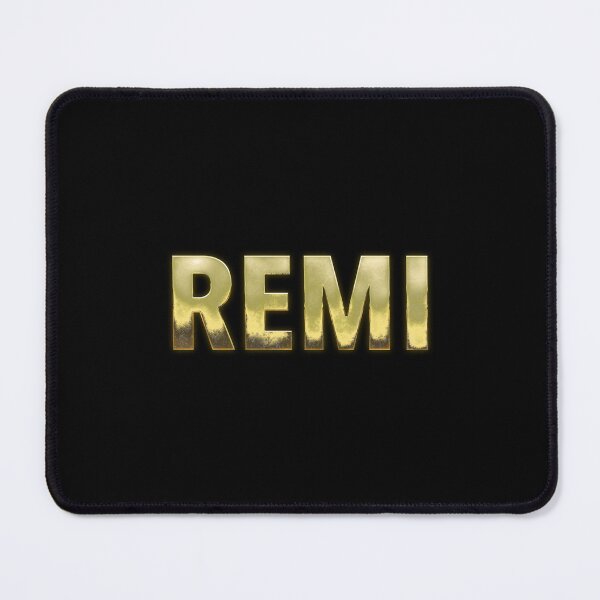 Item preview, Remi Name - Solid Gold Text Design designed and sold by NameTheory.