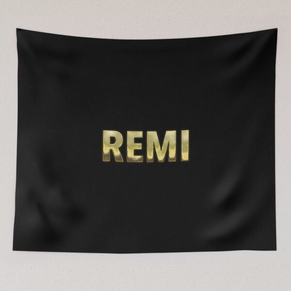 Item preview, Remi Name - Solid Gold Text Design designed and sold by NameTheory.