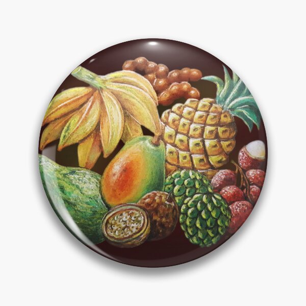 Item preview, Exotic Fruits Still Life Color Pencils Art  designed and sold by BluedarkArt.