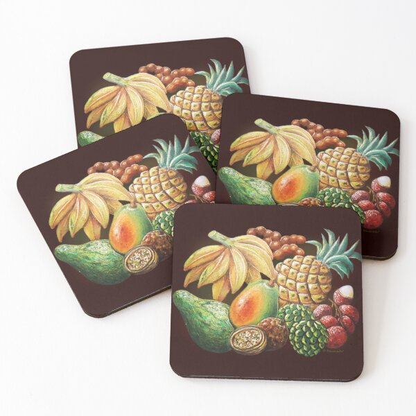 Item preview, Exotic Fruits Still Life Color Pencils Art  designed and sold by BluedarkArt.