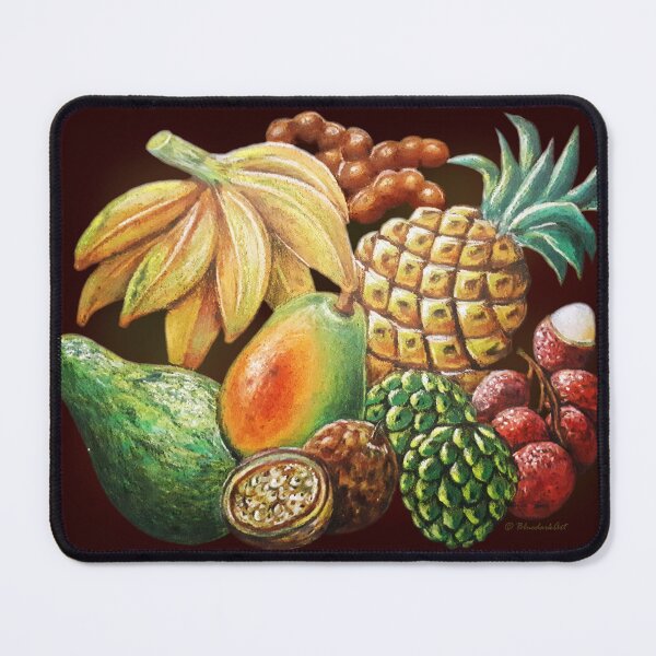 Item preview, Exotic Fruits Still Life Color Pencils Art designed and sold by BluedarkArt.