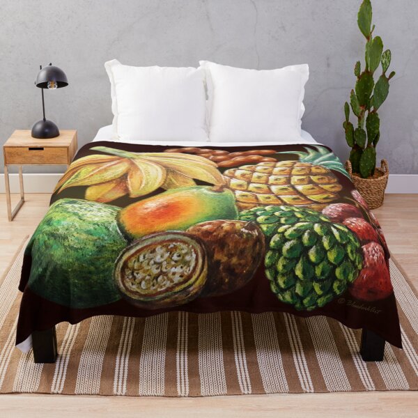 Item preview, Exotic Fruits Still Life Color Pencils Art  designed and sold by BluedarkArt.