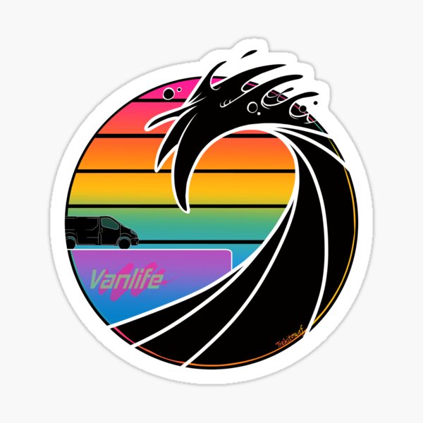 Vague Vanlife Sticker
