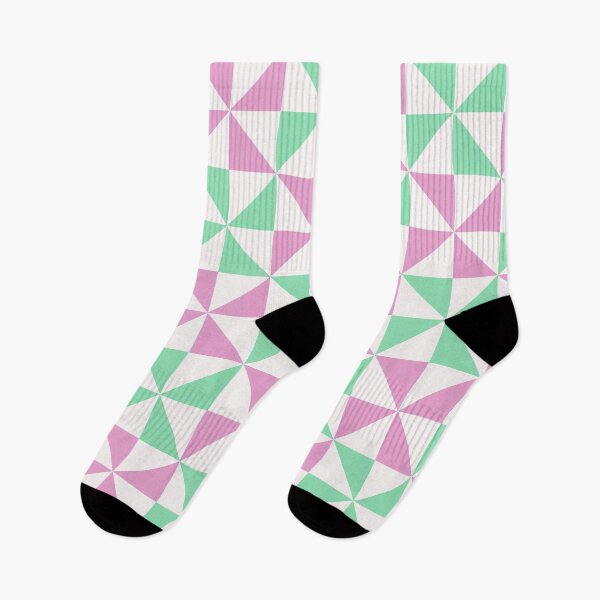 Item preview, Retro Green and Pink Pinwheel Pattern designed and sold by rsty11.