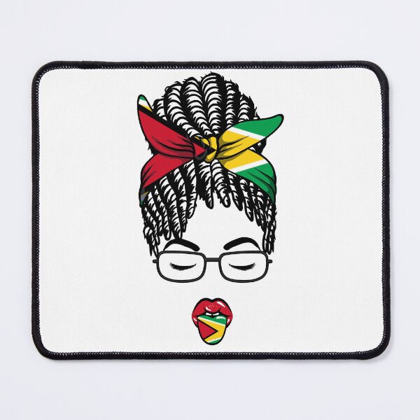 Artikelvorschau, Alle Guyana Mama Pretty Face Messy Bun Locs entworfen und verkauft von LocFestNYC.
