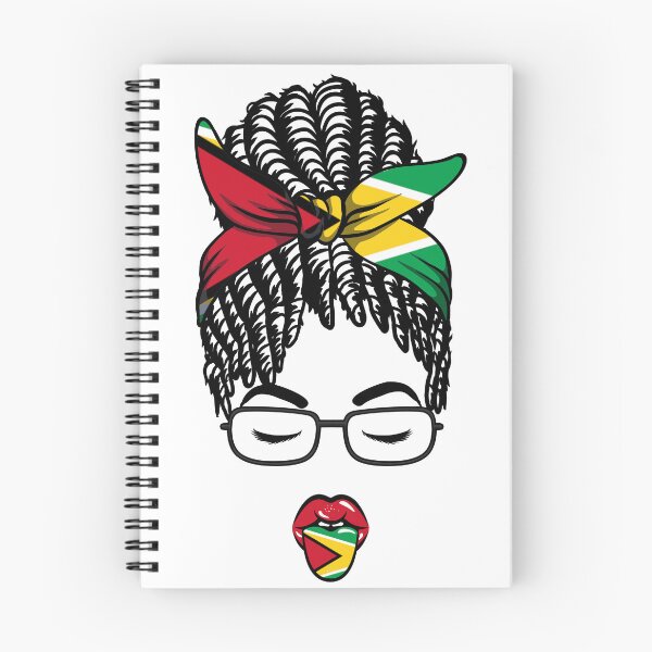 Item preview,  All Guyana Mama Pretty Face Messy Bun Locs designed and sold by LocFestNYC.