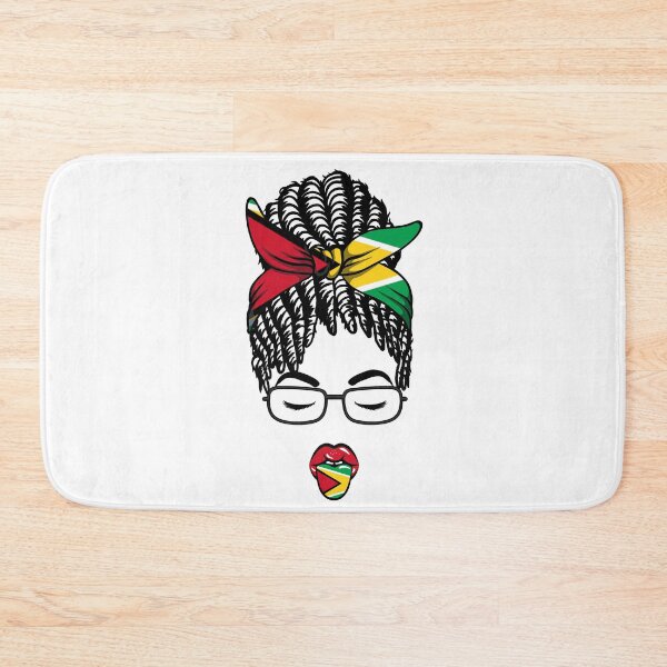 Item preview,  All Guyana Mama Pretty Face Messy Bun Locs designed and sold by LocFestNYC.