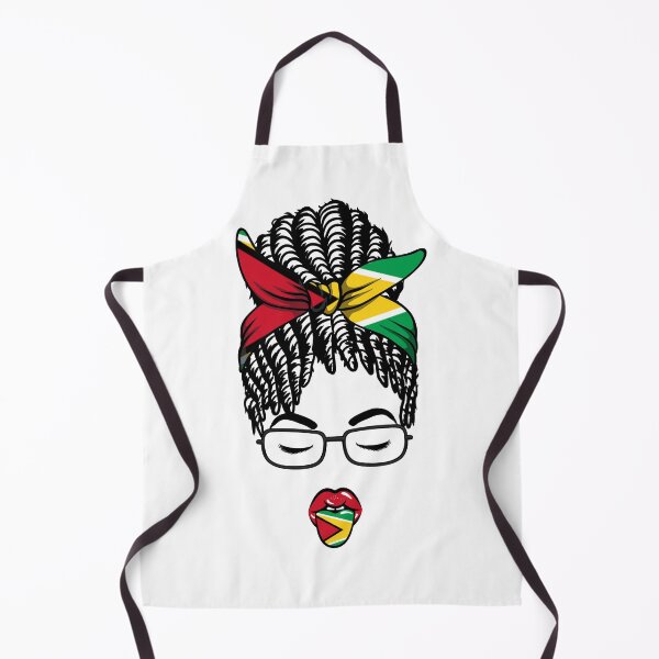Item preview,  All Guyana Mama Pretty Face Messy Bun Locs designed and sold by LocFestNYC.