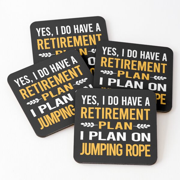 Item preview, My Retirement Plan Jumping Rope Jump Skipping Rope designed and sold by shannonim7t.