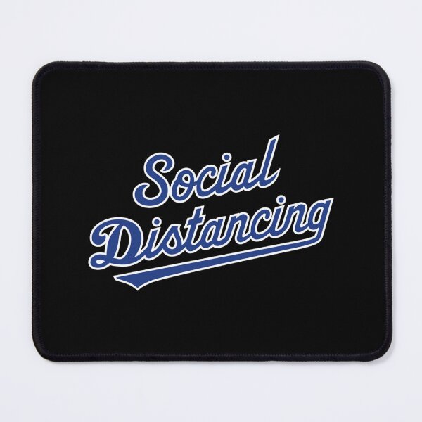 Item preview, Social Distancing Script Whitebluegold 3 Classic T-Shirt designed and sold by contawana1s.