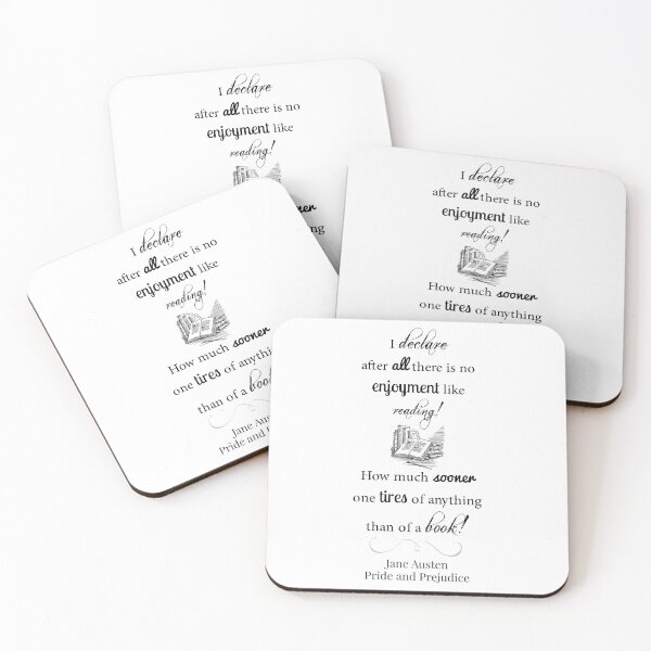 Item preview, Pride & Prejudice Art Quote designed and sold by Rebel Misfits.