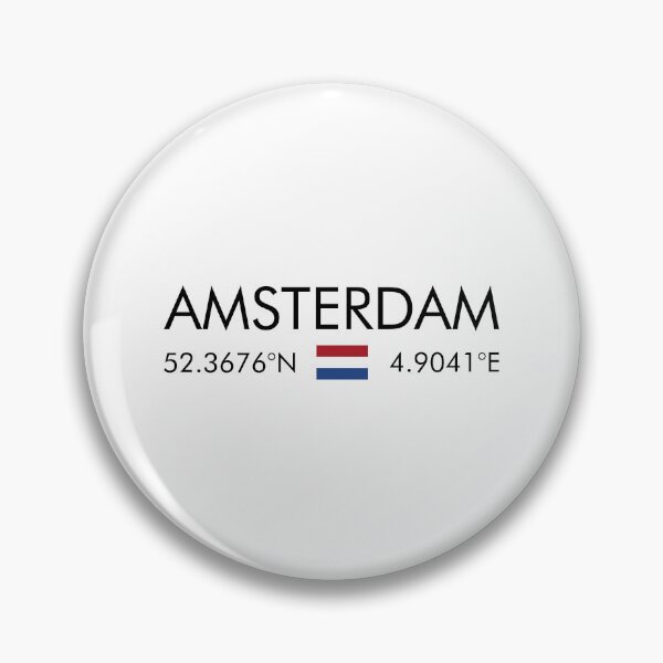 Item preview, Netherlands - Amsterdam City Coordinates designed and sold by n0madd.