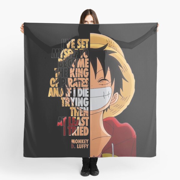 Pañuelos: Luffy Quotes | Redbubble