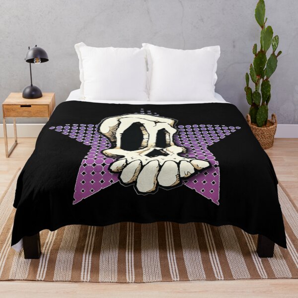 Item preview, Skull with Purple Star designed and sold by LaughinBones.