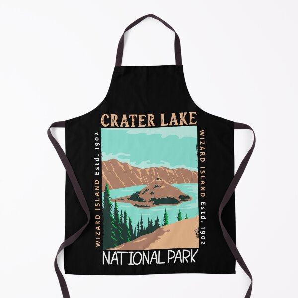 Item preview, Crater Lake National Park Oregon Distressed designed and sold by KrisSidDesigns.