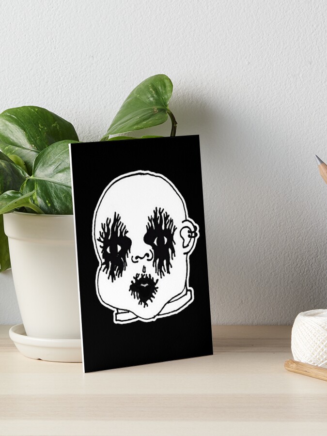 baby doll head creepy | Art Print