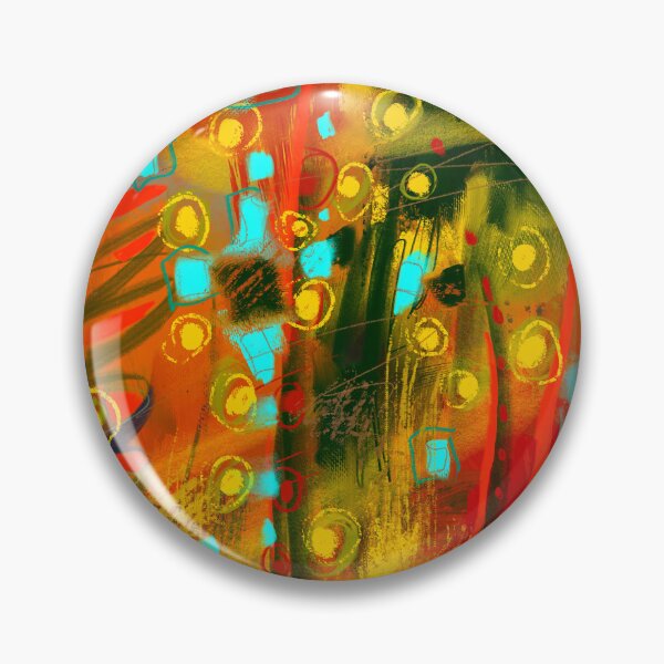 Item preview, The Bird of Happiness, gorgeous and colorful digital abstract painting by Mikko Tyllinen designed and sold by Mikko Tyllinen.
