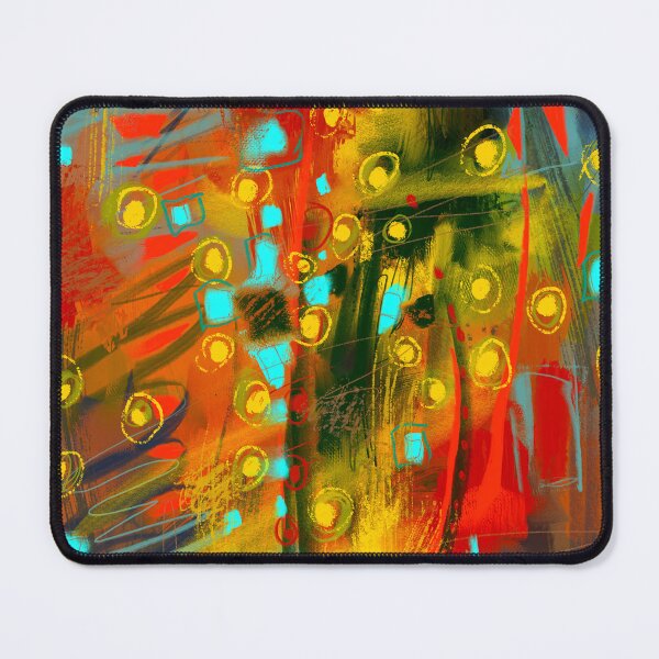 Item preview, The Bird of Happiness, gorgeous and colorful digital abstract painting by Mikko Tyllinen designed and sold by Mikko Tyllinen.