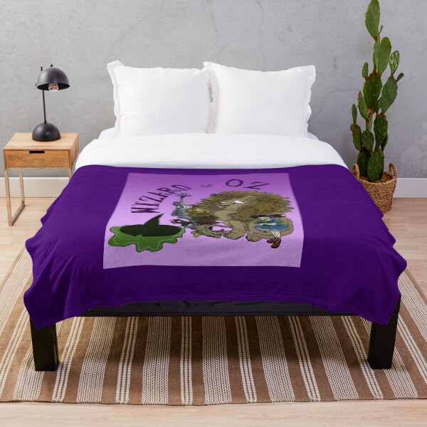 Item preview, Purple Wizard of Oz Poster designed and sold by Brooksie Fontaine.