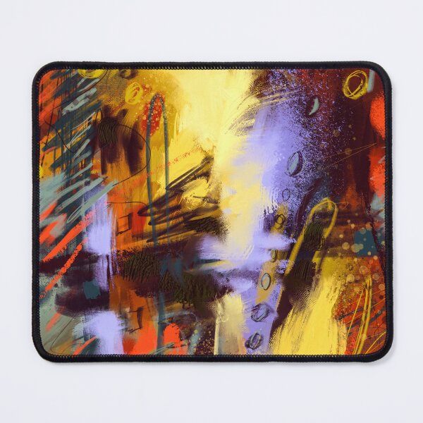 Item preview, Lost Frequencies, beautiful and colorful digital abstract painting by Mikko Tyllinen designed and sold by Mikko Tyllinen.