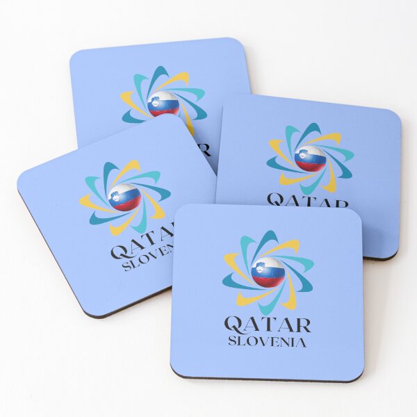 Item preview, Qatar Football soccer team Slovenia  designed and sold by DesignsbyMona.