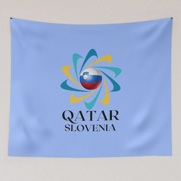 Item preview, Qatar Football soccer team Slovenia  designed and sold by DesignsbyMona.