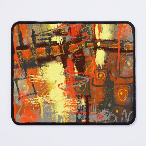 Item preview, Fire and Forgive Beautiful Digital abstract painting by Mikko Tyllinen designed and sold by Mikko Tyllinen.