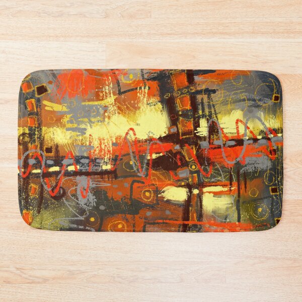 Item preview, Fire and Forgive Beautiful Digital abstract painting by Mikko Tyllinen designed and sold by Mikko Tyllinen.