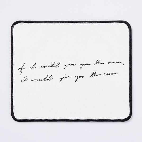 Item preview, Phoebe Bridgers "moon song" handwriting designed and sold by soldierandrose.