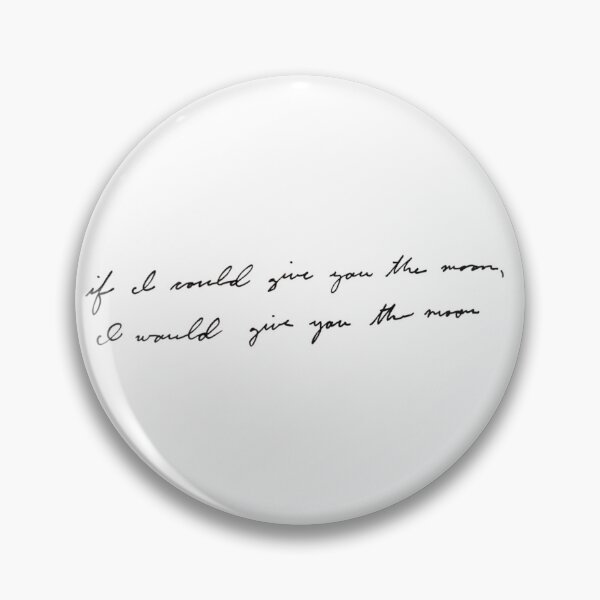 Item preview, Phoebe Bridgers "moon song" handwriting designed and sold by soldierandrose.
