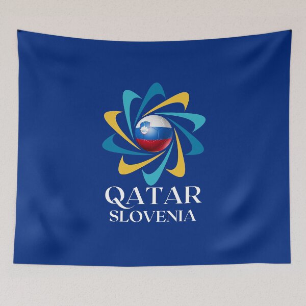 Item preview, Qatar Football soccer team Slovenia  designed and sold by DesignsbyMona.