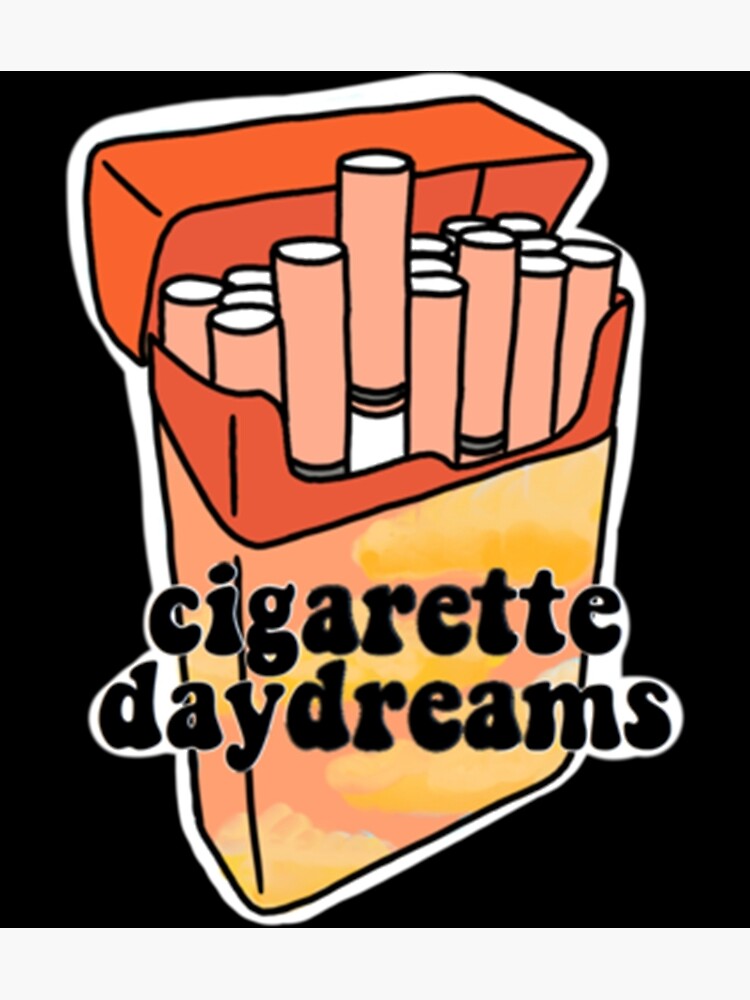 Cigarette Daydreams Lyrics Greeting Cards for Sale