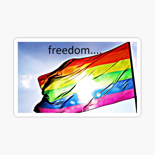 Gay Flagtrans Flag Sticker For Sale By Pop01desing Redbubble 4244