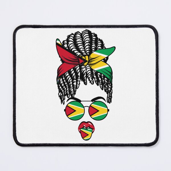 Artikelvorschau, Alle Guyana Mama Pretty Face Sonnenbrille Messy Bun Locs entworfen und verkauft von LocFestNYC.